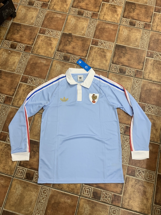 adidas Originals Other - Adidas Originals France Long Sleeve Anniversary Rugby Jersey Size M
